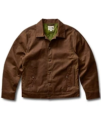 Tecovas Men's Buckaroo Waxed Canvas Trucker Jacket