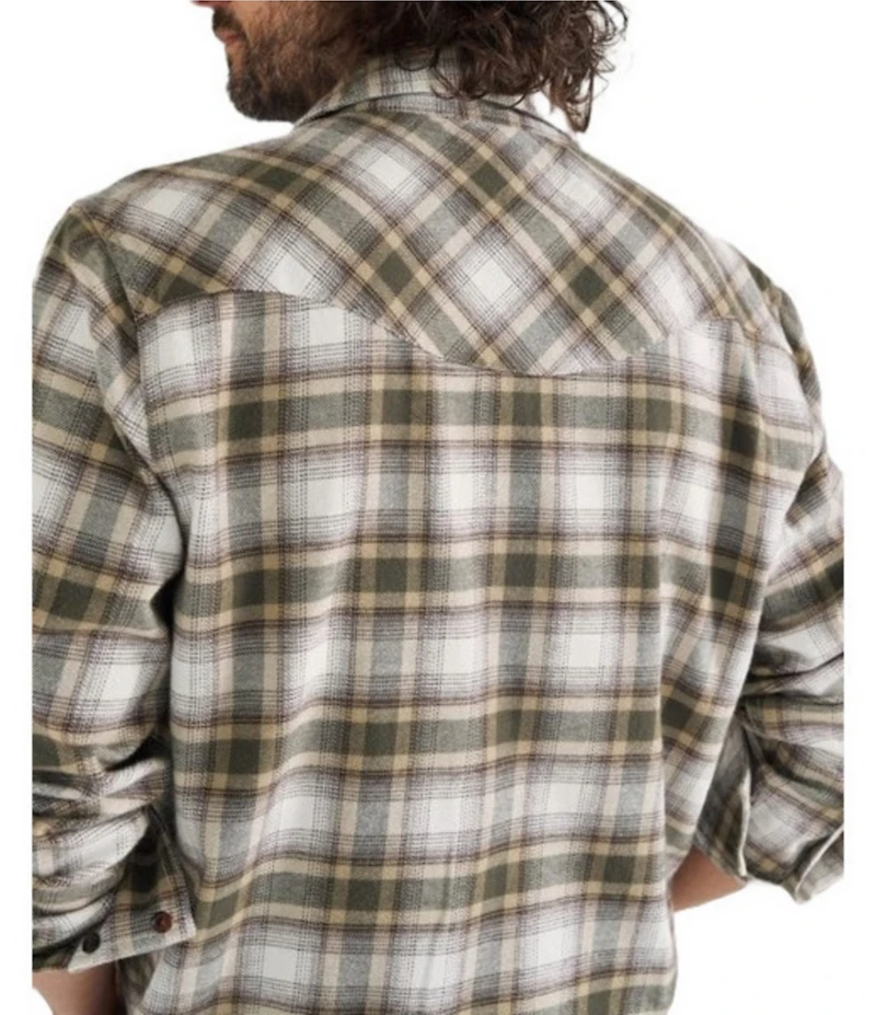 Tecovas Everyday Long Sleeve Plaid Flannel Shirt