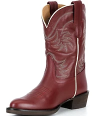 Tecovas Girls' The Annie Cowhide Leather Cowboy Boots (Infant)