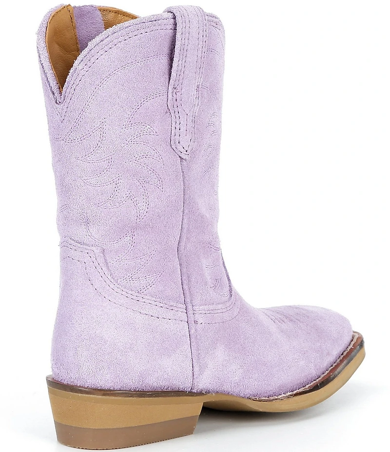 Tecovas Girls' The Annie Cowhide Leather Cowboy Boots (Infant)