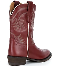 Tecovas Girls' The Annie Cowhide Leather Cowboy Boots (Toddler)