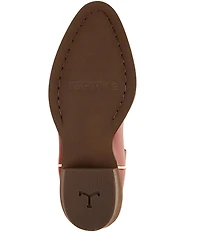 Tecovas Girls' The Annie Cowhide Leather Cowboy Boots (Toddler)