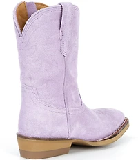 Tecovas Girls' The Annie Cowhide Leather Cowboy Boots (Toddler)