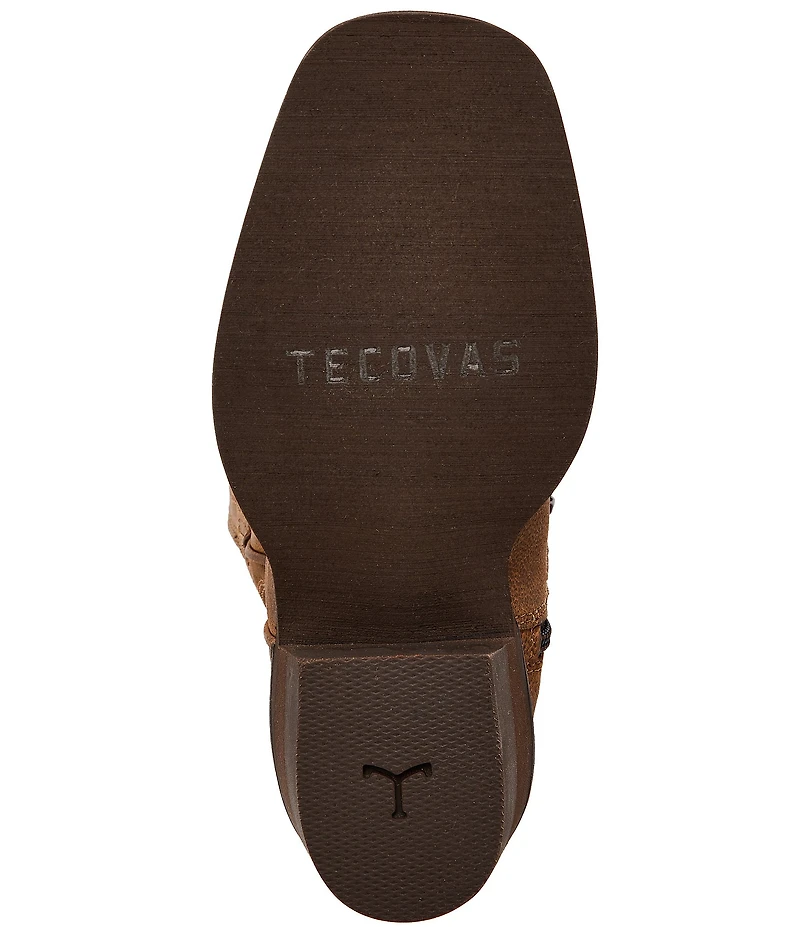 Tecovas Girls' The Annie Cowhide Leather Cowboy Boots (Toddler)