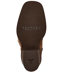 Tecovas Girls' The Annie Cowhide Leather Cowboy Boots (Toddler)