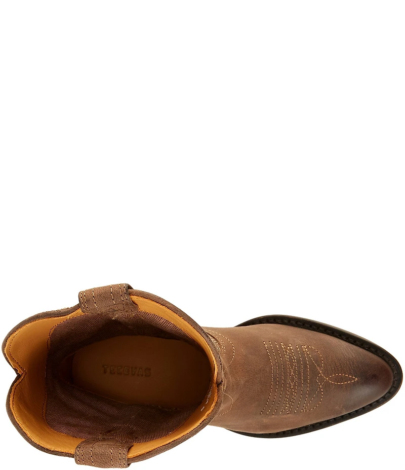 Tecovas Girls' The Annie Cowhide Leather Cowboy Boots (Youth)