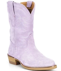 Tecovas Girls' The Annie Cowhide Leather Cowboy Boots (Youth)