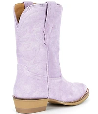 Tecovas Girls' The Annie Cowhide Leather Cowboy Boots (Youth)