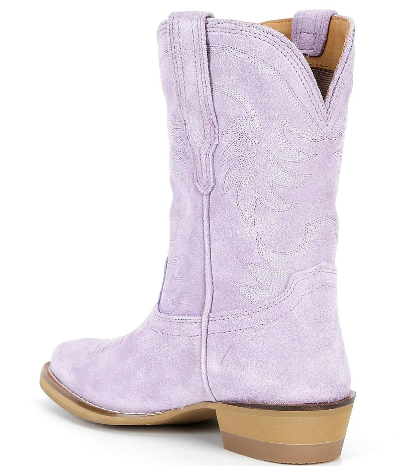 Tecovas Girls' The Annie Cowhide Leather Cowboy Boots (Youth)