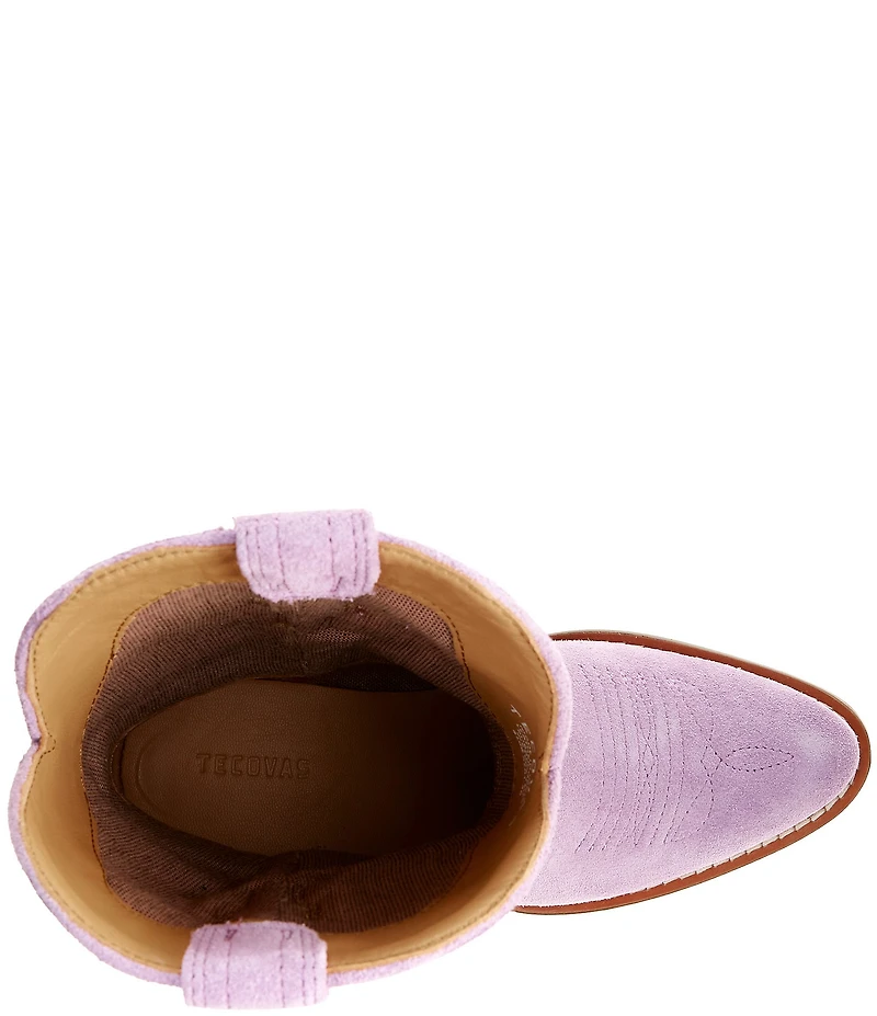 Tecovas Girls' The Annie Cowhide Leather Cowboy Boots (Youth)