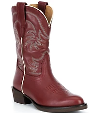 Tecovas Girls' The Annie Cowhide Leather Cowboy Boots (Youth)