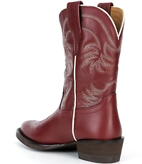 Tecovas Girls' The Annie Cowhide Leather Cowboy Boots (Youth)