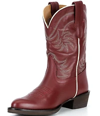 Tecovas Girls' The Annie Cowhide Leather Cowboy Boots (Youth)