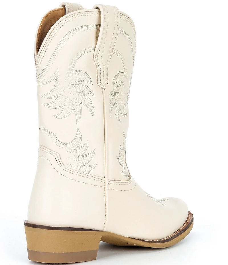 Tecovas Girls' The Annie Cowhide Leather Cowboy Boots (Youth)