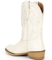 Tecovas Girls' The Annie Cowhide Leather Cowboy Boots (Youth)