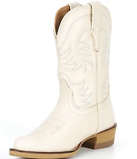 Tecovas Girls' The Annie Cowhide Leather Cowboy Boots (Youth)