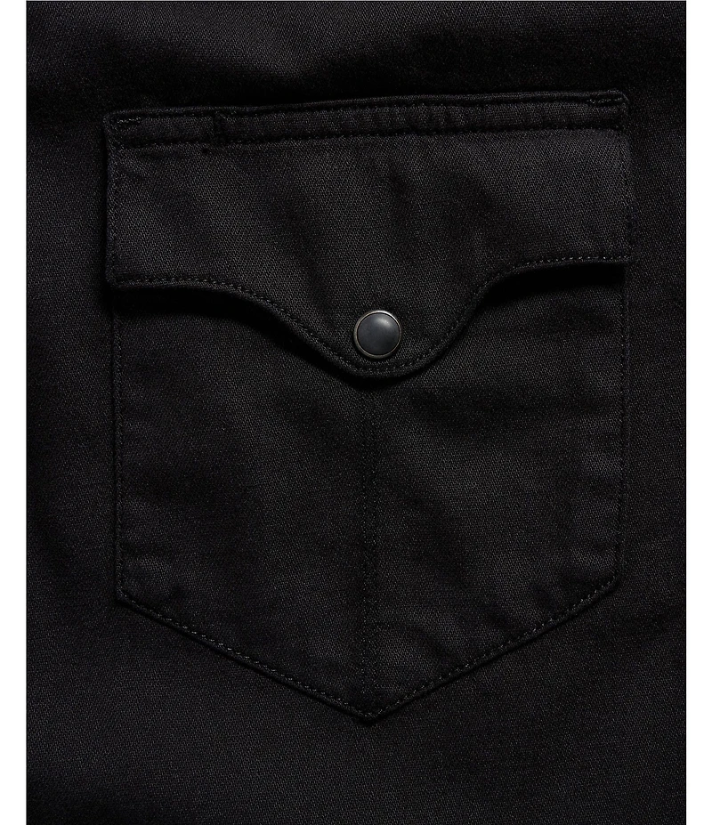 Tecovas Long Sleeve Snap Front Denim Shirt