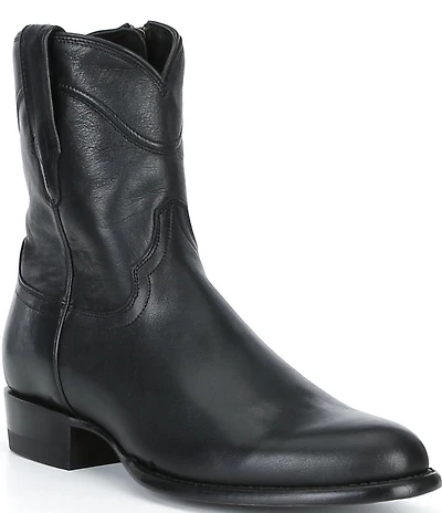 Tecovas Men's The Dean Cowhide Leather Zip Cowboy Boots