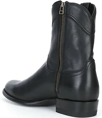 Tecovas Men's The Dean Cowhide Leather Zip Cowboy Boots