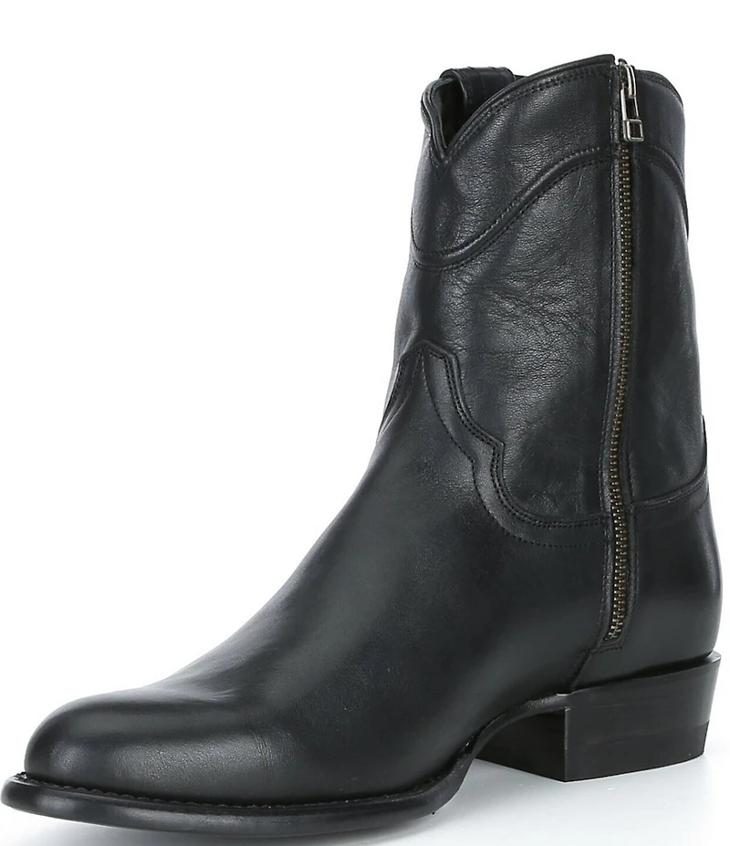 Tecovas Men's The Dean Cowhide Leather Zip Cowboy Boots