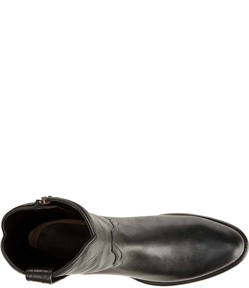 Tecovas Men's The Dean Cowhide Leather Zip Cowboy Boots