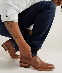 Tecovas Men's The Dean Goat Leather Side Zip Cowboy Boots