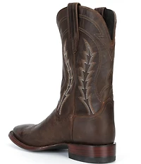 Tecovas Men's The Doc Goat Leather Square Toe Cowboy Boots