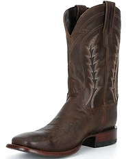 Tecovas Men's The Doc Goat Leather Square Toe Cowboy Boots