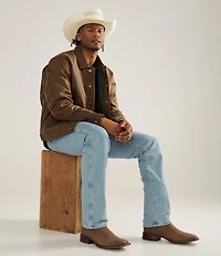 Tecovas Men's The Doc Goat Leather Square Toe Cowboy Boots