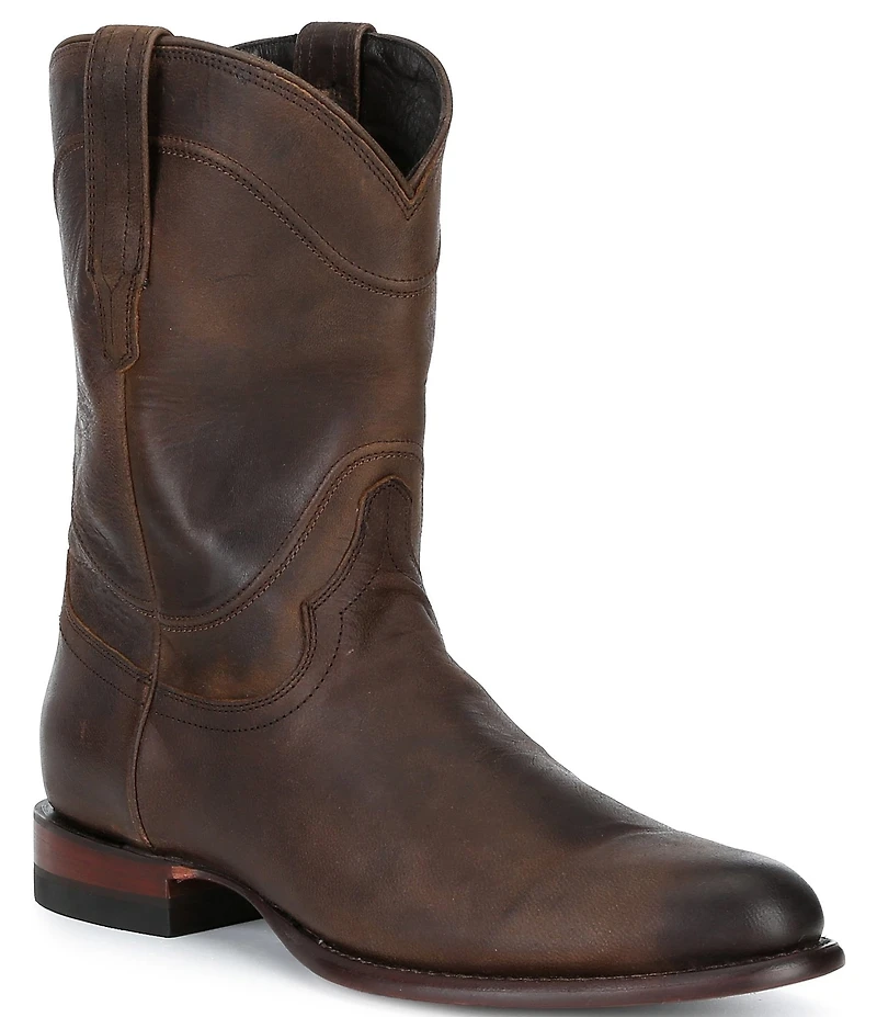 Tecovas Men's The Earl Goat Leather Roper Boots