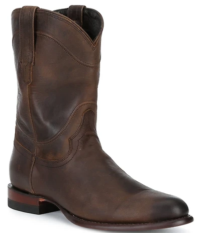 Tecovas Men's The Earl Goat Leather Roper Boots