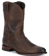 Tecovas Men's The Earl Goat Leather Roper Boots