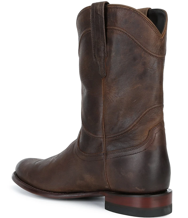 Tecovas Men's The Earl Goat Leather Roper Boots