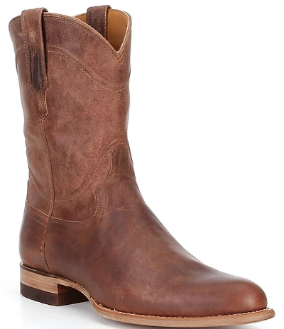 Tecovas Men's The Earl Goat Leather Roper Boots