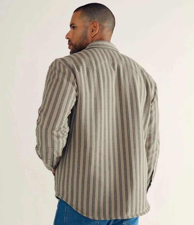 Men's Sawtooth Pearl Snap Shacket