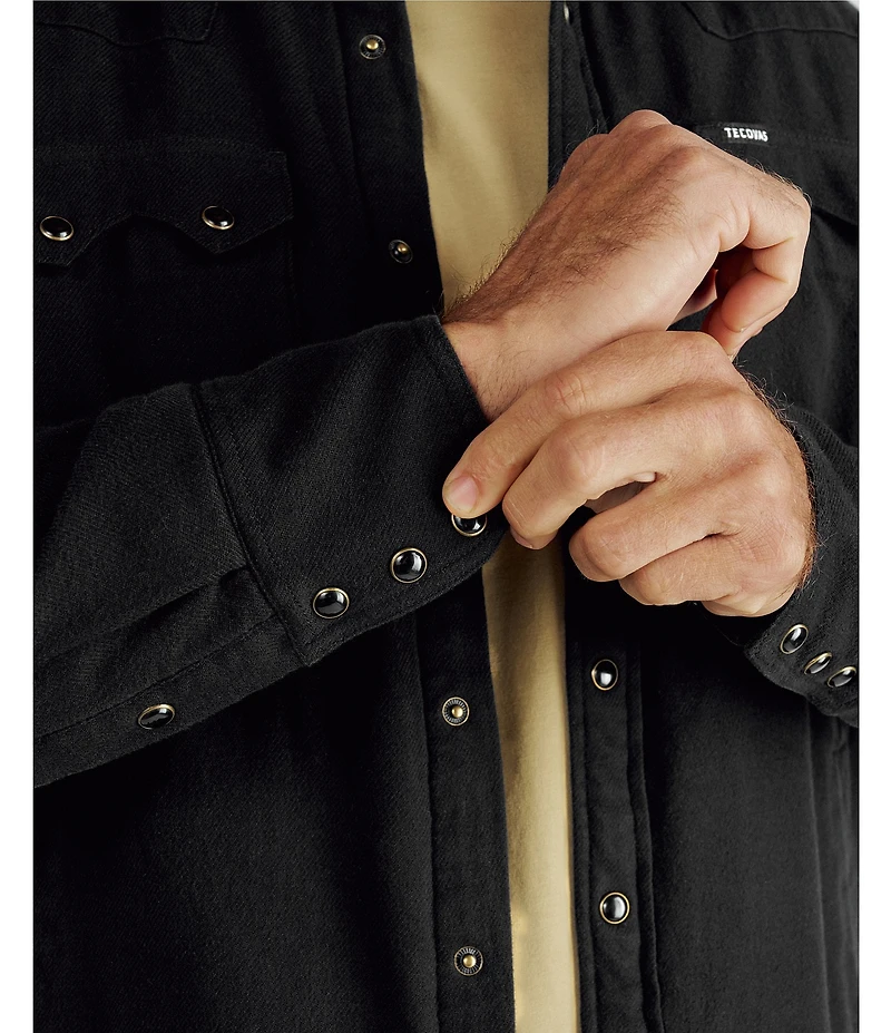 Men's Sawtooth Pearl Snap Shacket