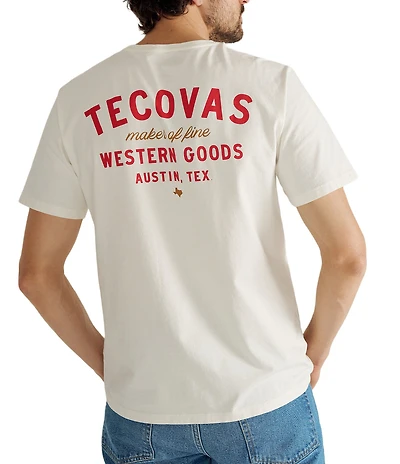Tecovas Short Sleeve Fine Makers Pocket T-Shirt