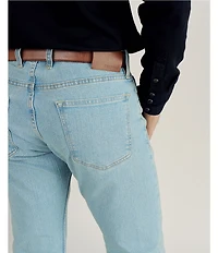 Tecovas Slim Fit Straight Leg Stretch Denim Jeans