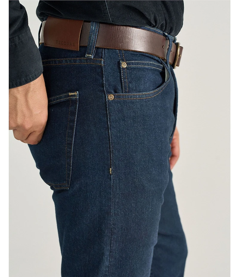 Tecovas Slim Fit Straight Leg Stretch Denim Jeans