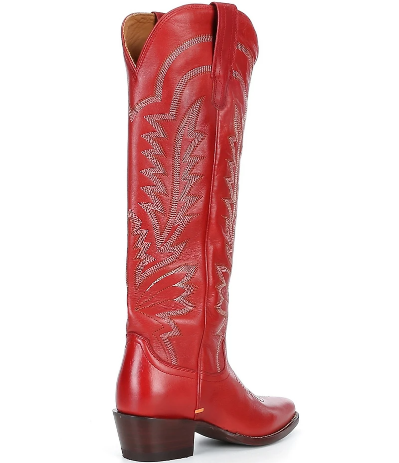 Tecovas The Abby Leather Tall Western Boots