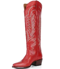 Tecovas The Abby Leather Tall Western Boots