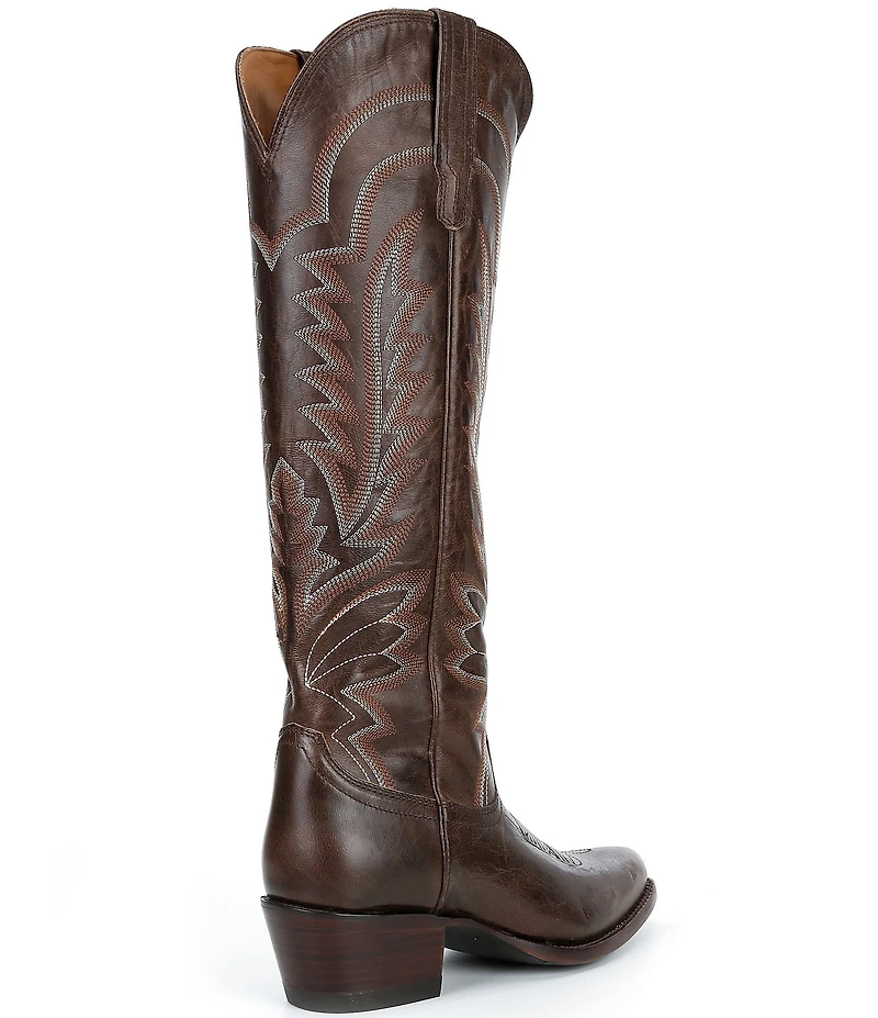 Tecovas The Abby Leather Tall Western Boots