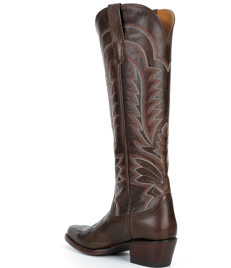 Tecovas The Abby Leather Tall Western Boots