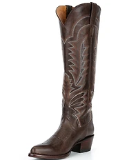 Tecovas The Abby Leather Tall Western Boots