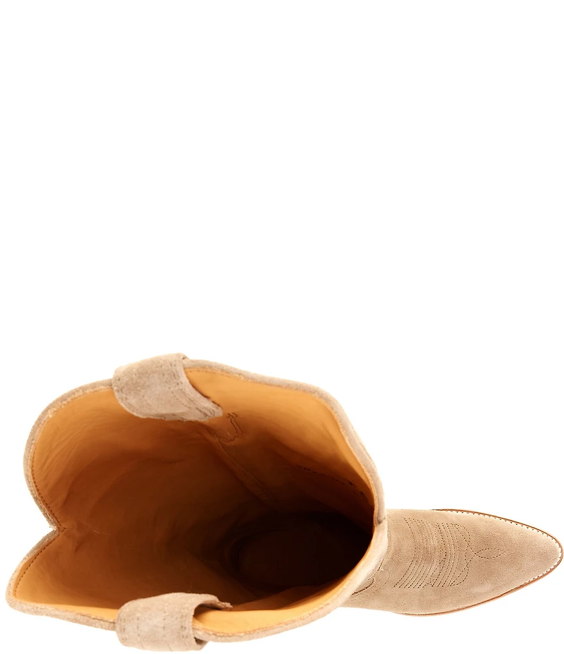 Tecovas The Abby Suede Tall Western Boots