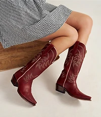 Tecovas The Annie Leather Tall Western Boots