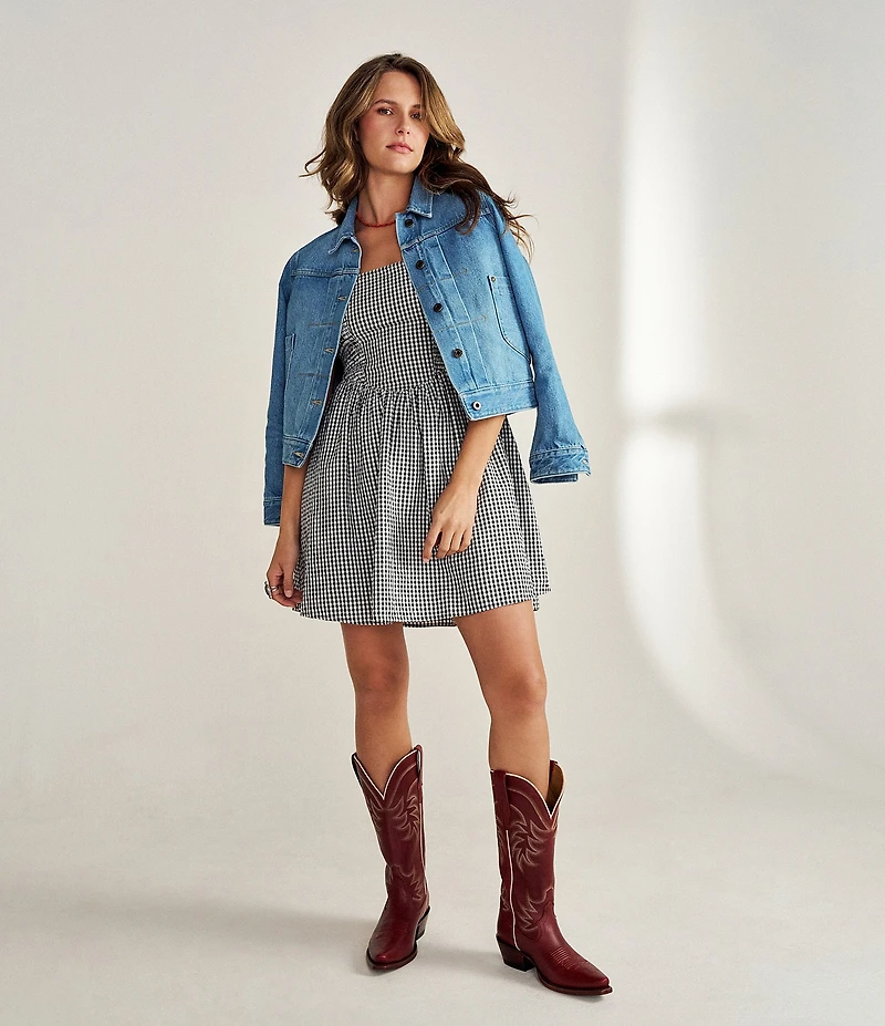 Tecovas The Annie Leather Tall Western Boots