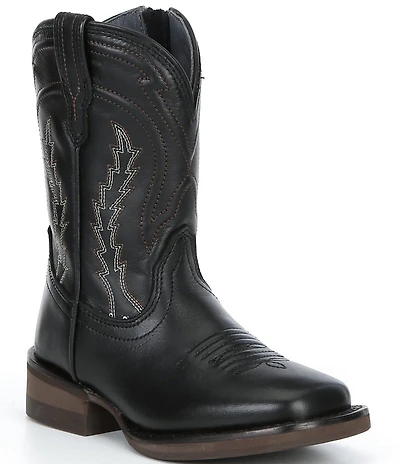 Tecovas The Boys' Doc Cowhide Leather Square Toe Cowboy Boots (Infant)