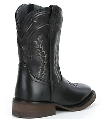 Tecovas The Boys' Doc Cowhide Leather Square Toe Cowboy Boots (Infant)