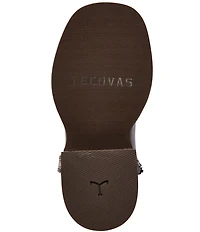 Tecovas The Boys' Doc Cowhide Leather Square Toe Cowboy Boots (Infant)